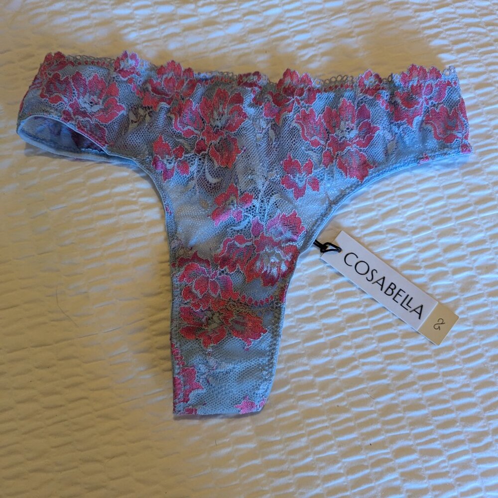 Cosabella Savona low rise thong - size S/M - Picture 2 of 6